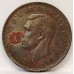 AUSTRALIA 1939 . HALF 1/2 PENNY . ROO . MINOR RUST